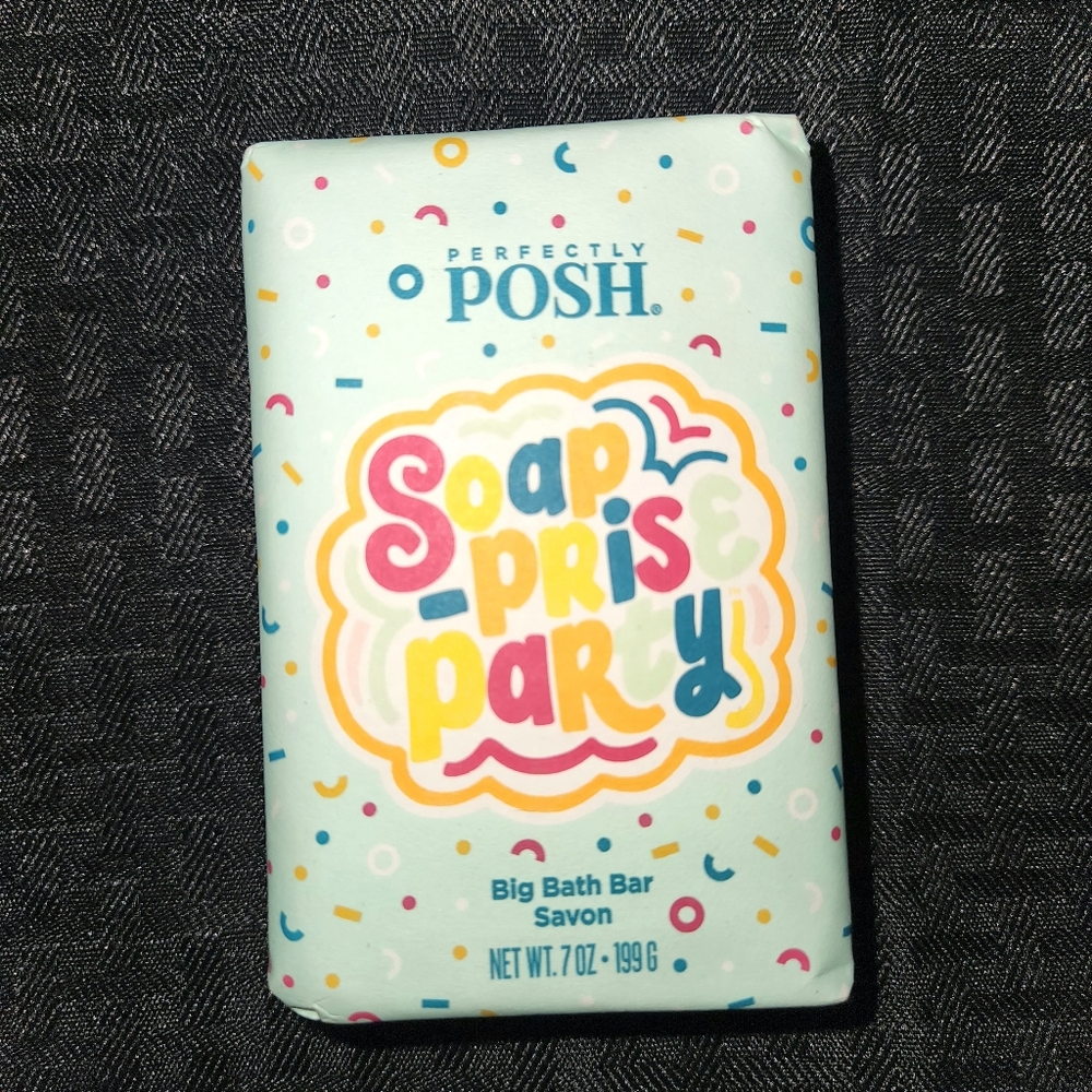 Soap-prise Party Perfectly Posh Bath Soap Bar